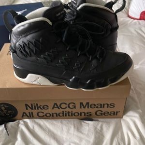 Jordan 9 pinnacle only two colors made made from baseball glove